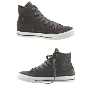 Converse Chuck Taylor All-Star Suede – Charcoal (men 7, women 9)